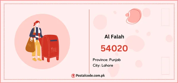 AlFalah Postal Code