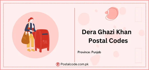 Dera Ghazi Khan Postal Codes