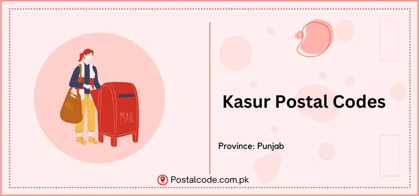 Kasur Postal Codes