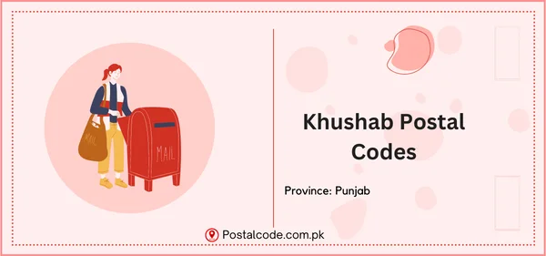 List Of Khushab Postal Codes Post Codes Zip Codes 6968