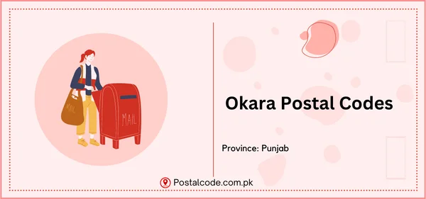 Okara Postal Codes