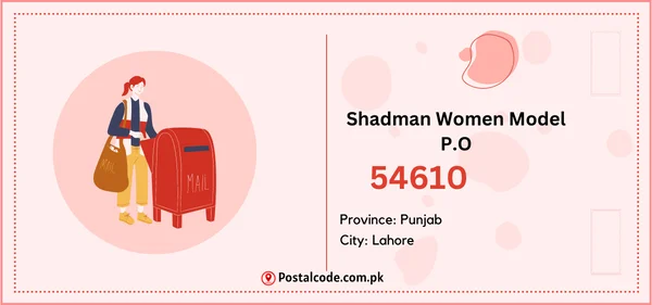 Shadman Women Model P.O Postal Code