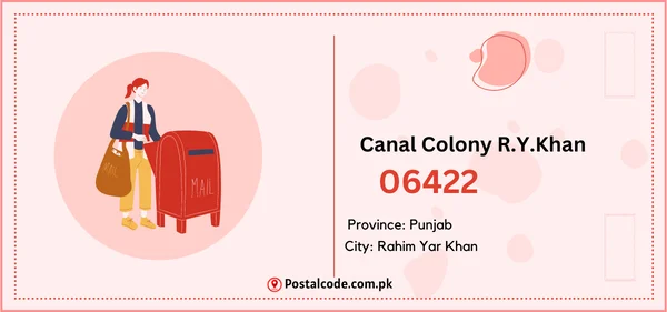 Canal Colony R.Y.Khan PO Postal Code