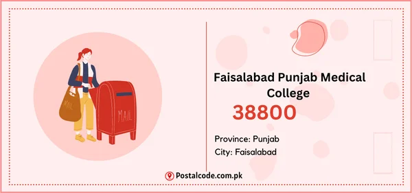 Faisalabad Punjab Medical College Postal Code