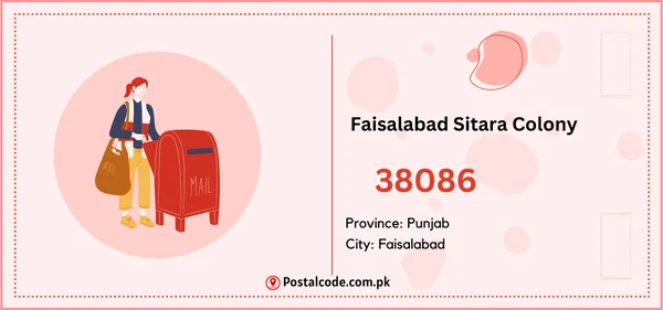 Faisalabad Sitara Colony Postal Code