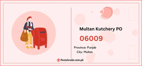 Multan Kutchery PO Postal Code