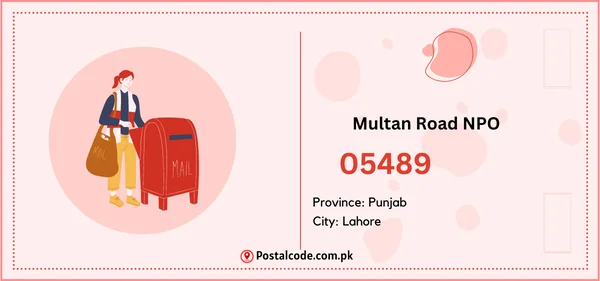 Multan Road NPO Postal Code