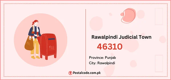 Rawalpindi Judicial Town Postal Code 