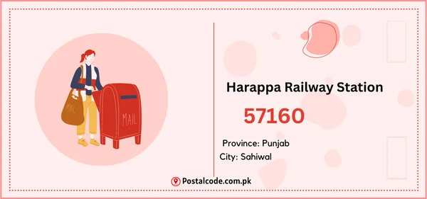 Harappa Railway Station Postal Code