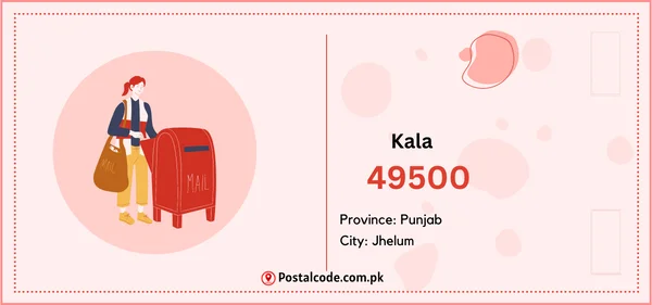 Kala Jhelum Postal Code