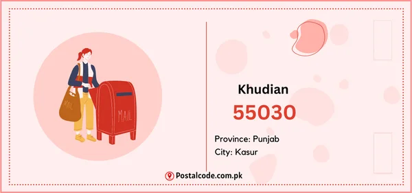 Khudian Postal Code | Post Code | Zip Code 1 Khudian Postal Code
