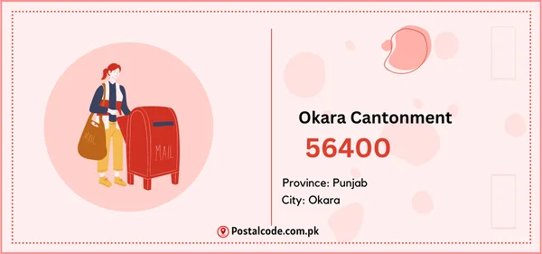 Okara Cantonment Postal Code