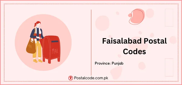 Faisalabad Postal Codes