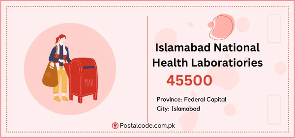 Islamabad National Health Laboratiories Postal Code
