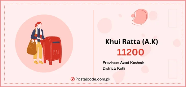 Khui Ratta (A.K) Postal Code