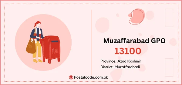 Muzaffarabad GPO Postal Code