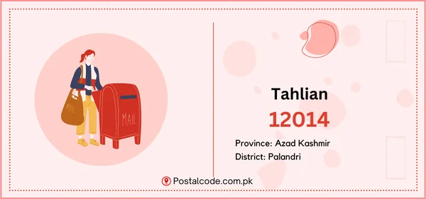 Tahlian Postal Code | Post Code | Zip Code 1 Tahlian Postal Code