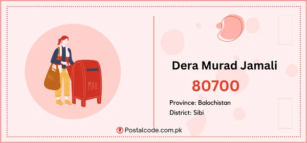 Dera Murad Jamali Postal Code | Post Code | Zip Code 1 Dera Murad Jamali Postal Code