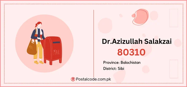 Dr.Azizullah Salakzai Postal Code | Post Code | Zip Code 1 Dr.Azizullah Salakzai Postal Code
