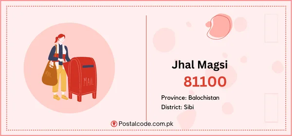 Jhal Magsi Postal Code 