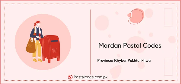 Mardan Postal Codes